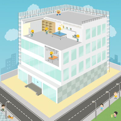 建物ができるまで シーン4